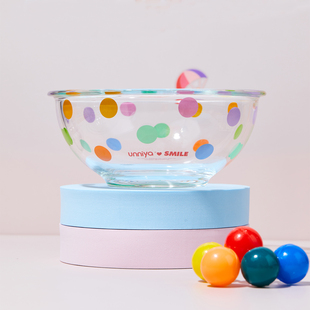 玻璃碗耐高温韩国沙拉碗透明大碗玻璃盆汤碗饭碗水果碗泡面碗餐具