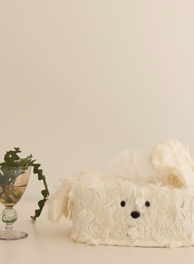 韩国进口纸巾盒餐巾纸盒子创意纸抽盒下沉式抽纸盒ins家用抽纸盒