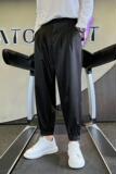 714/K3011P45控65四季可穿垂感休闲裤哈伦裤工作服裤子发型师服，男装休闲裤，星座714(原C313)