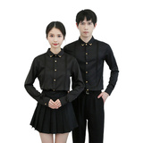 714-Y223P40/2025春季新款韩版修身衬衫夜店酒吧餐厅工作衬衣，男装衬衫，星座714(原C313)