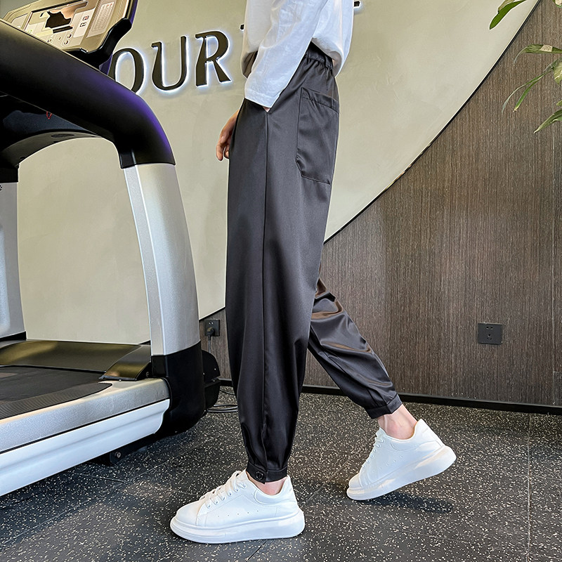 714/K3011P45控65四季可穿垂感休闲裤哈伦裤工作服夏下装,男装休闲裤,星座714(原C313)