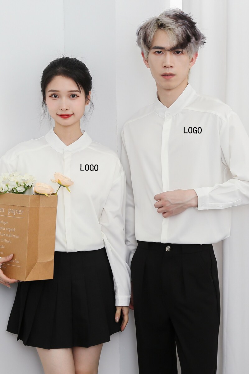 714-D3042P45控69/2025春季新款工作服衬衫ktv酒吧餐厅制服潮,男装衬衫,星座714(原C313)