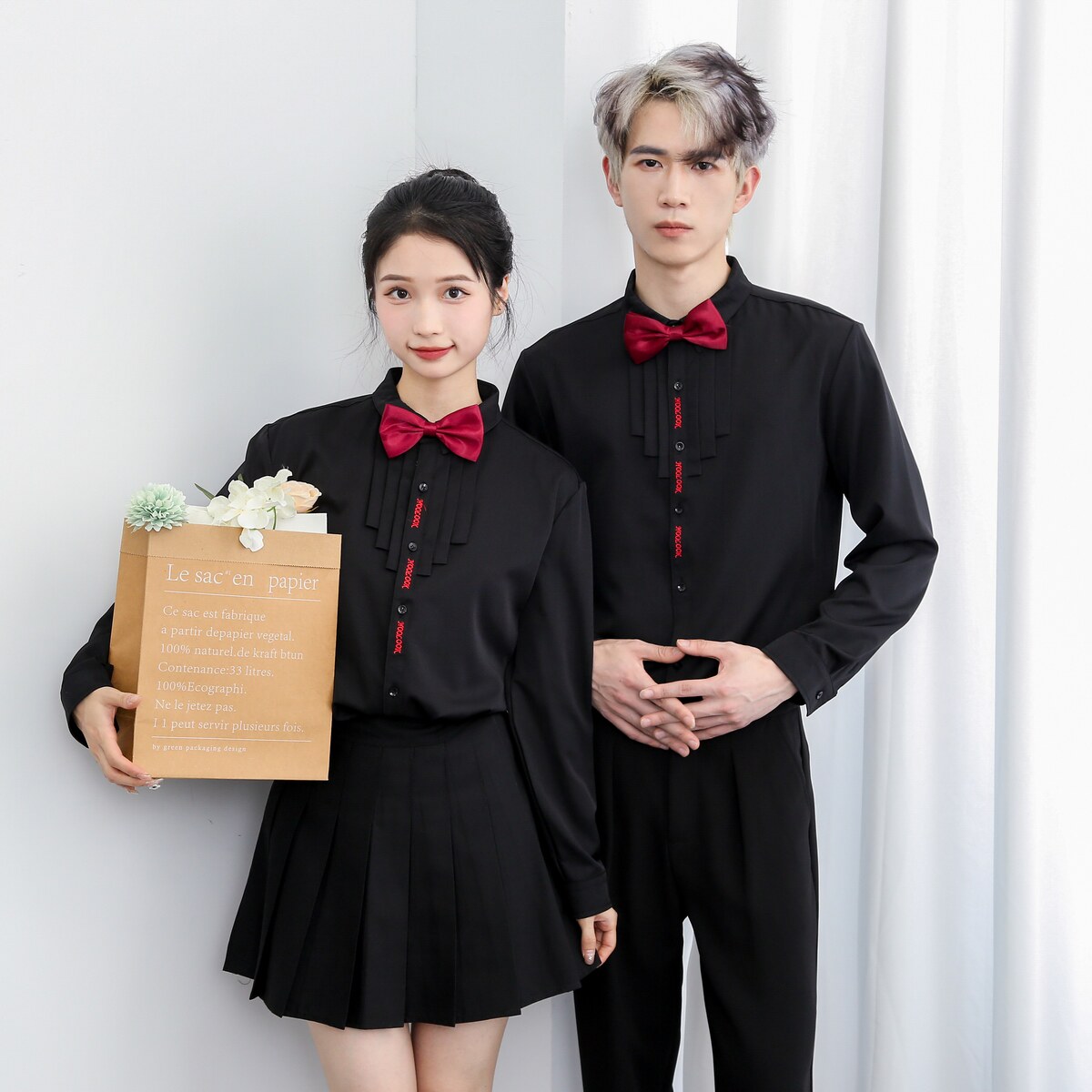 714-D3059P45控69/2025春季新款工作服衬衫ktv酒吧制服演出服礼服,男装衬衫,星座714(原C313)
