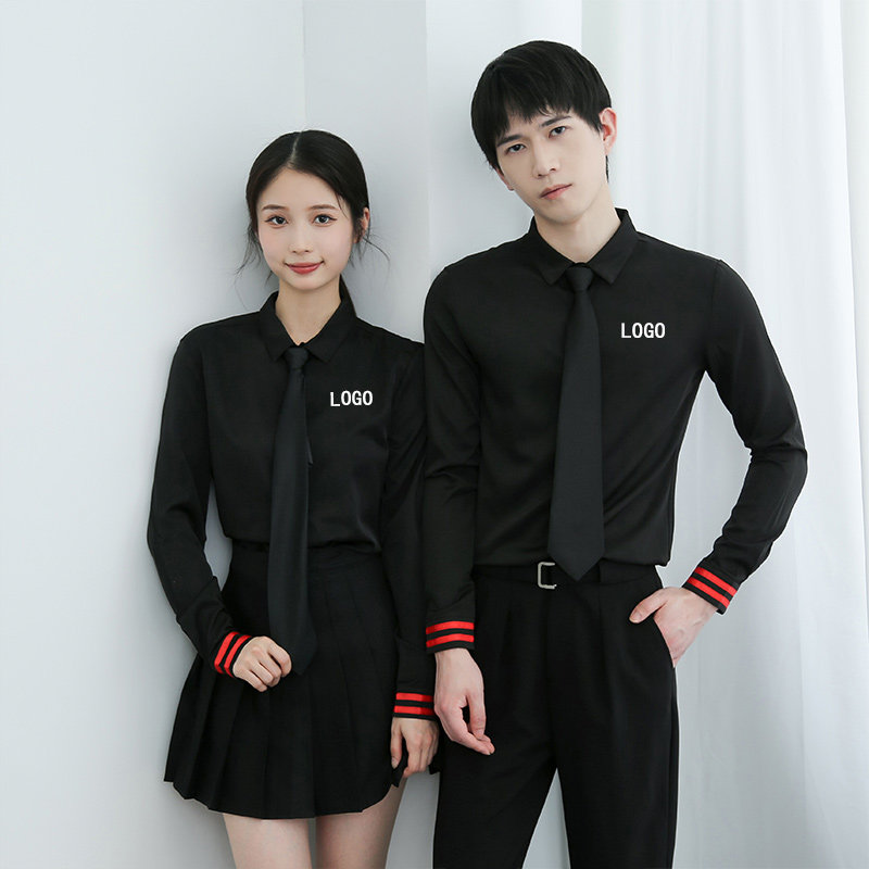 714-C3038送黑领带P45/2025春季修身衬衫KTV发型师夜店酒吧衬衣，男装衬衫，星座714(原C313)