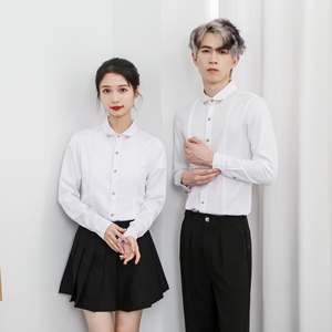 714-Y223特P40控59/2025春季修身工作服衬衫理发店ktv酒吧餐厅服，男装衬衫，星座714(原C313)