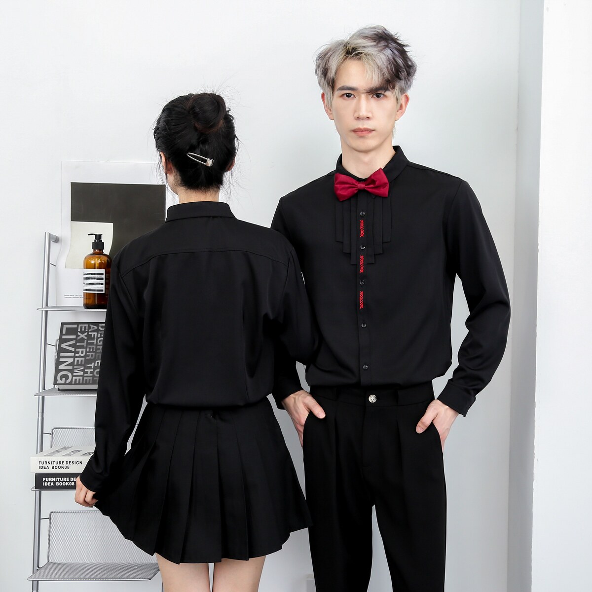 714-D3059P45控69/2025春季新款工作服衬衫ktv酒吧制服演出服礼服,男装衬衫,星座714(原C313)