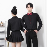 714-D3059P45控59/2025秋季衬衫发型师奶茶店西餐厅工作服礼服，男装衬衫，星座714(原C313)