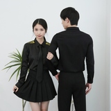 714-D516P45/2025春季男女空少服衬衫修身KTV发型师夜店酒吧制服，商品下架区，星座714(原C313)
