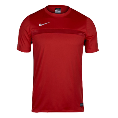 Nike耐克足球训练服男DIY纯色光板球衣网孔透气短袖T恤725932-657