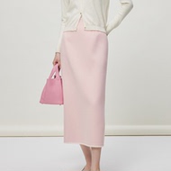 双面呢长裙半身裙简约风
