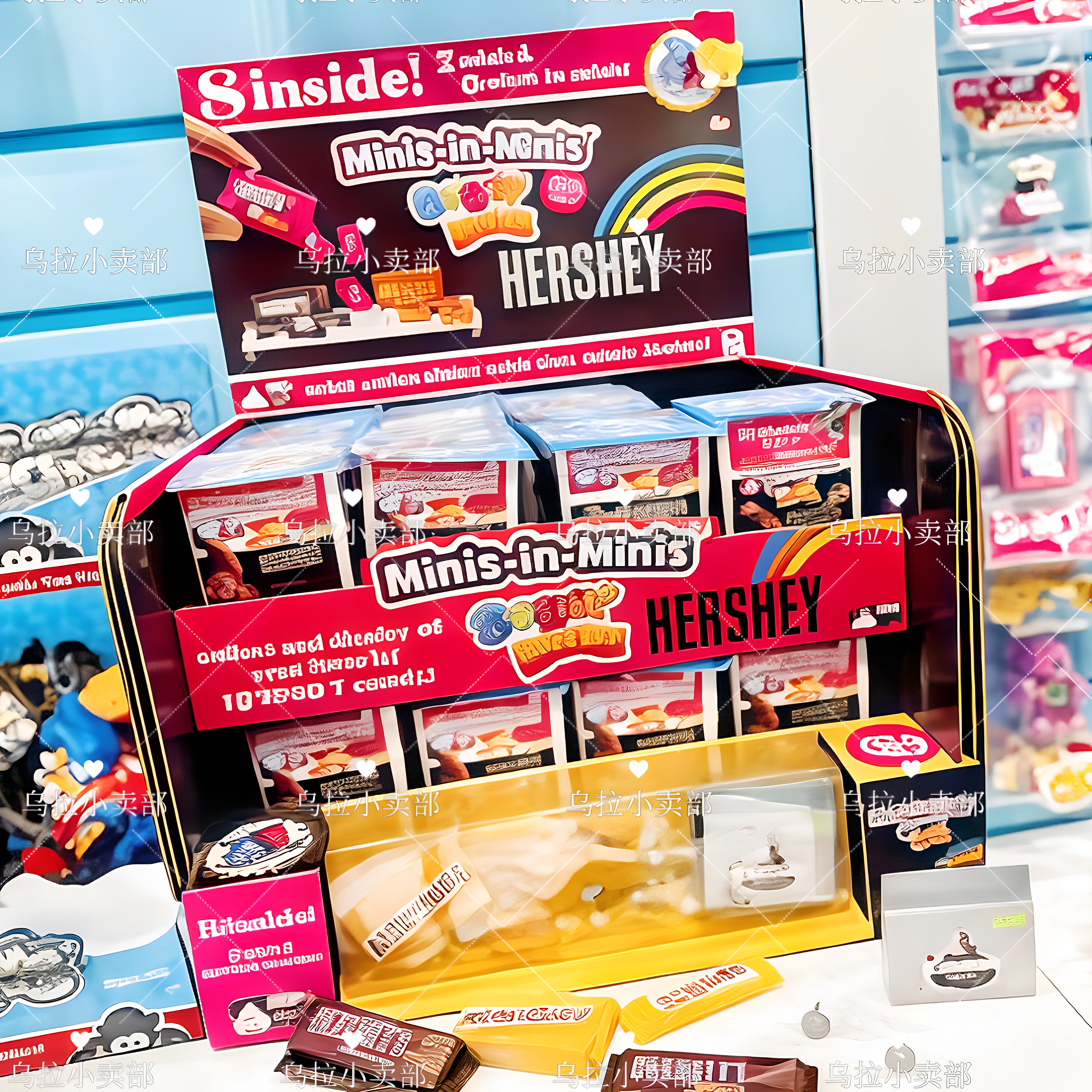 Worlds smallest 超级迷你世界 HERSHEY好时巧克力系列迷你食玩盒