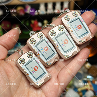 【现货】日本万代 扭蛋散货神奇天鹅 WonderSwan Color游戏机挂件