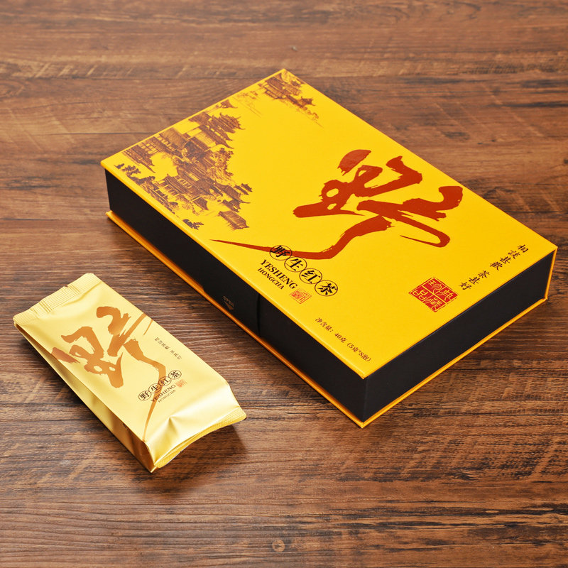 新茶特级武夷山野生正山小种红茶图片