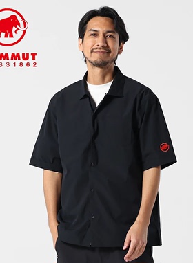 猛犸象Seon Hiking Shirt男户外MAMMUT红标短袖T恤衬衫1015-01740