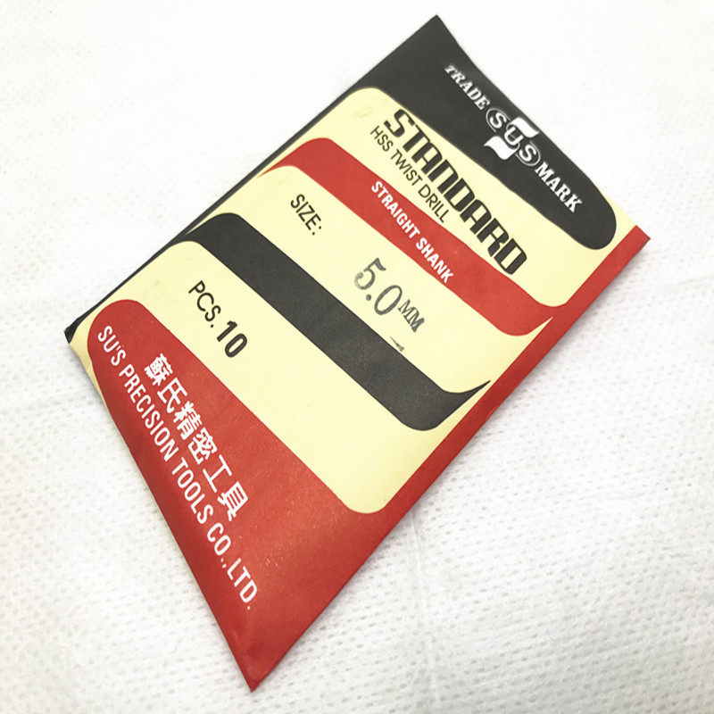 SUS苏氏钻头 直柄麻花钻  台湾进口直柄钻 高速钢钻头1-13mm正品