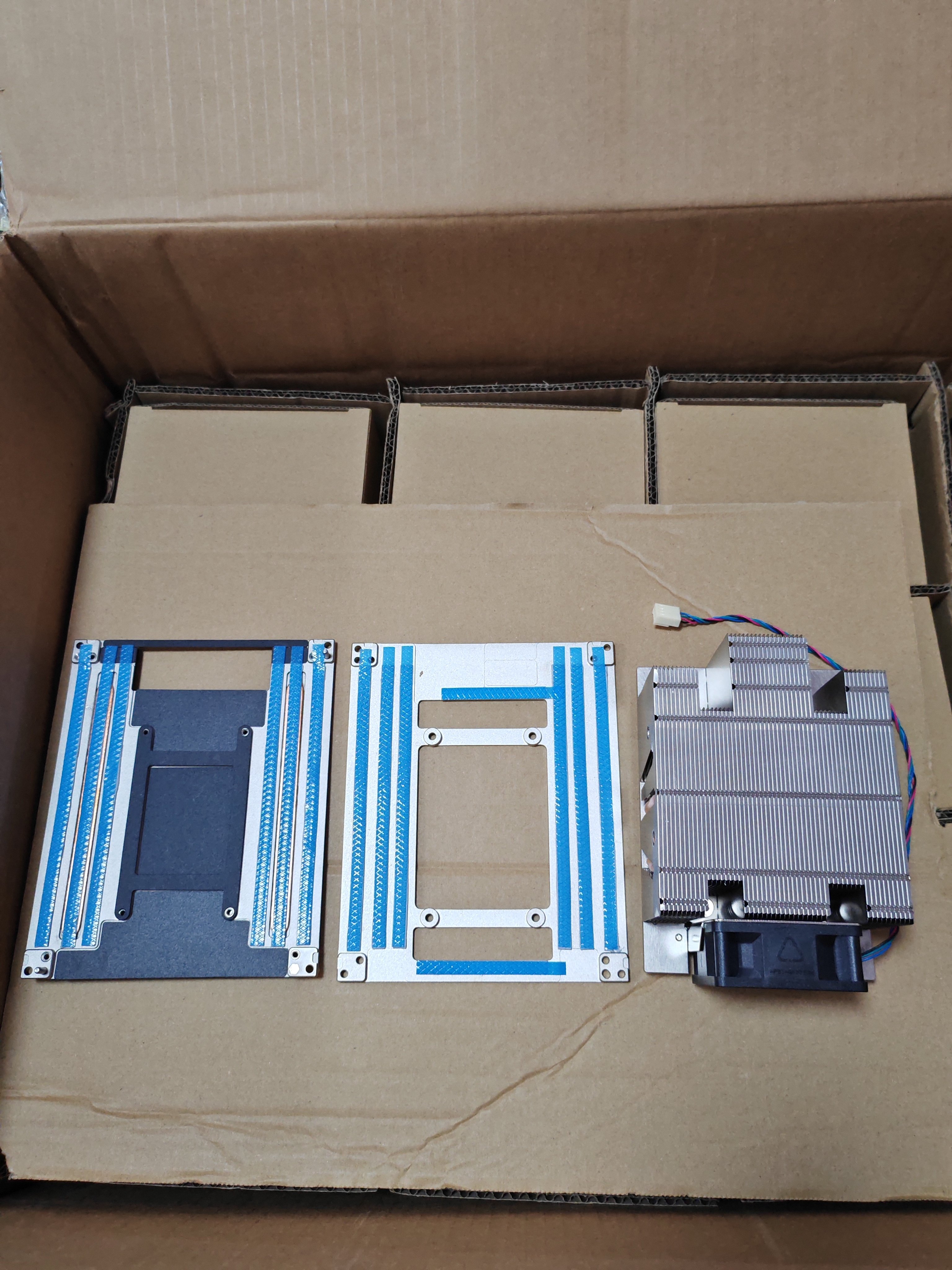 华为 鲲鹏920模组CPU散热器 鲲鹏920 CPU风扇 鲲鹏服务器散热风扇