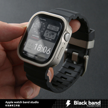 苹果s10手表applewatch铝合s11金属壳膜一体ultra3保护42/46/49mm