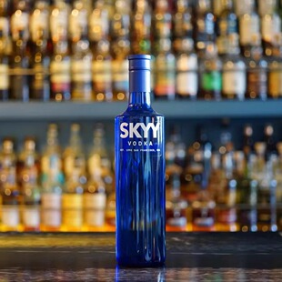 国行·SKYY VODKA深蓝伏特加 原味进口洋酒 750ml 正品行货