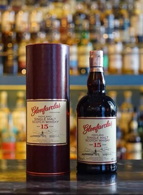 国行·Glenfarclas格兰花格15年单一麦芽苏格兰威士忌700ml