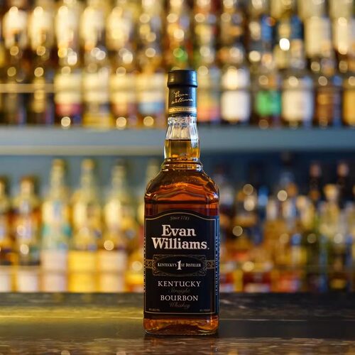 国行·Evan Williams爱威廉斯黑标波本威士忌美国进口洋酒700ml