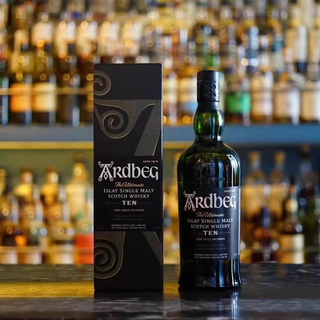 阿贝10年国行威士忌艾雷岛单一