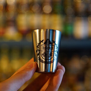 品牌周边·豪帅典藏1800不锈钢杯 洋酒杯 威士忌杯 调酒酒杯