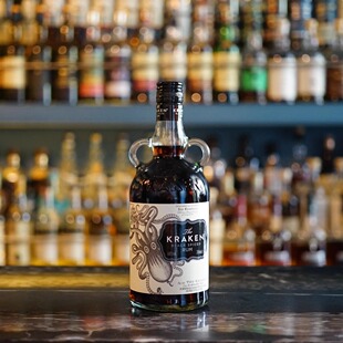 【国行正品】THE KRAKEN北海巨妖加香黑朗姆酒 配制酒 调酒 洋酒