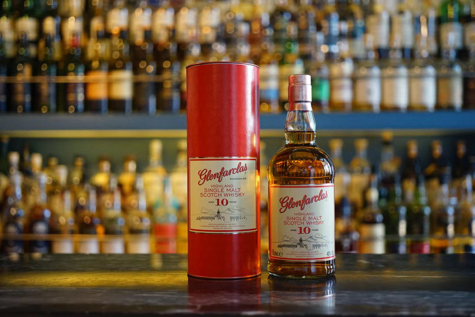 【国行包邮】glenfarclas格兰花格10年单一麦芽苏格兰威士忌 洋酒