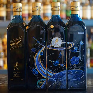 国行·Johnnie Walker尊尼获加蓝牌寰宇远行特别版 调配威士忌