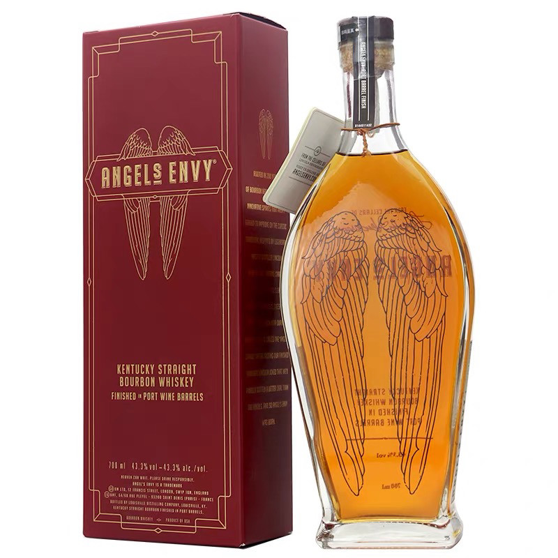 国行&middot;ANGELS ENVY天使之翼肯塔基波本威士忌700ml美国进口洋酒