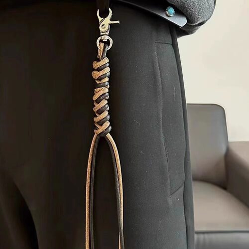 CGYYDS纪念手工编织蜡绳钥匙扣