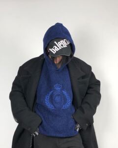 Grailz Project拉链毛昵长款纽扣过膝保暖大衣羊毛夹克外套vibe风