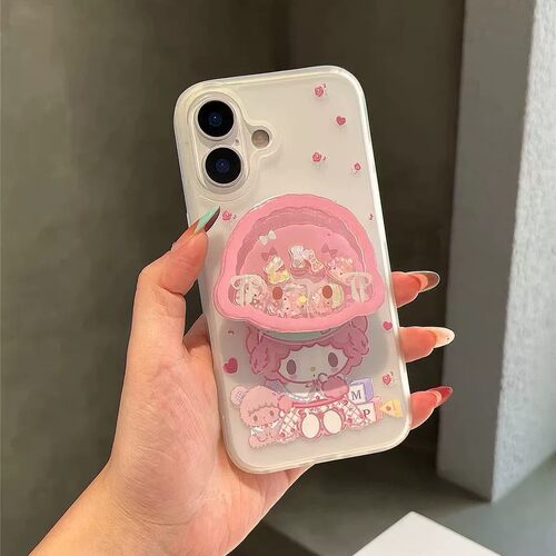 卡通小熊美乐蒂磁吸手机壳适配17