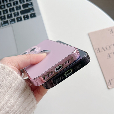 适用iPhone17Pro电镀磨砂手机壳