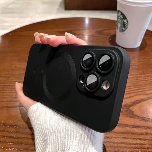 适用iPhone17金属漆磁吸手机壳16