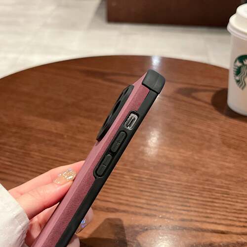 苹果1213XR11纯色小羊皮全包防摔