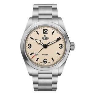 瑞士帝舵新款白游侠天文台夜光日历机械中性表休闲运动手表男表