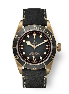 帝舵TUDOR碧湾系列M79250BA-0001自动机械男表青铜小铜花铜盾