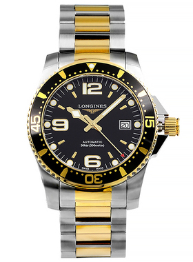 瑞士名表浪琴LONGINES康卡斯系列潜水腕表机械男表L3.742.3.56.7