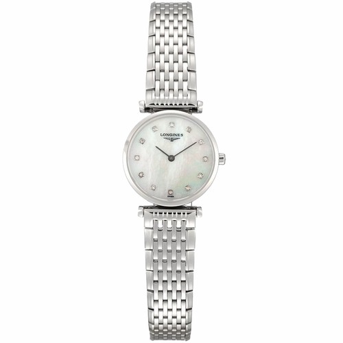 瑞士名表浪琴嘉岚系列女士精钢