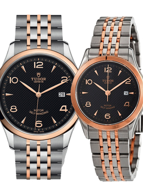 帝舵手表 1926系列日历自动机械情侣腕表M91651-0003/M91351-0003