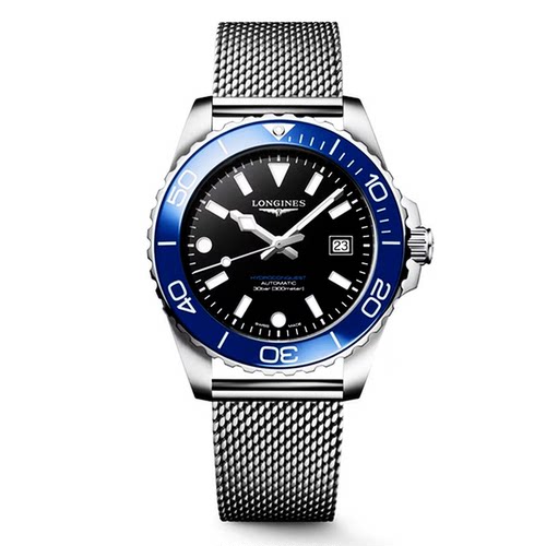 浪琴新品Longines康卡斯潜水系列绿鬼自动机械男表L3.788.4.90.6