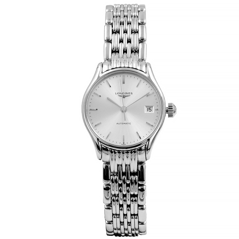 瑞士名表浪琴longines律雅系列自动机械女表l4.360.4.72.