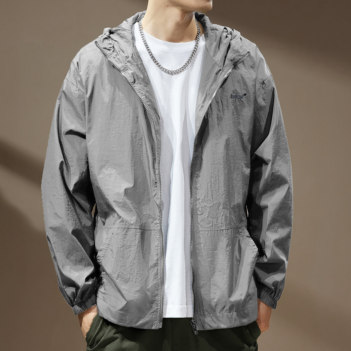 春秋新款山系防晒衣男户外宽松