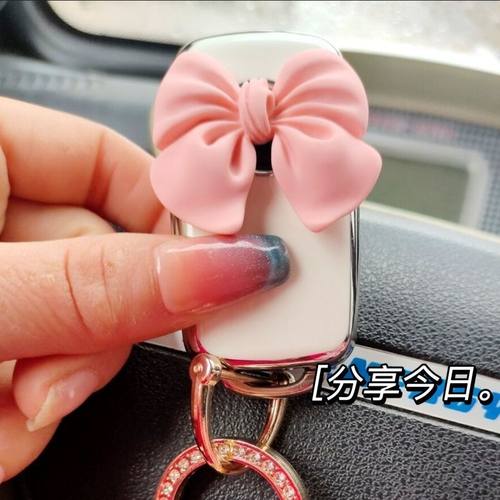 网红大号粉色蝴蝶结配件diy树脂仿布艺蝴蝶结材料奶油胶手机贴片