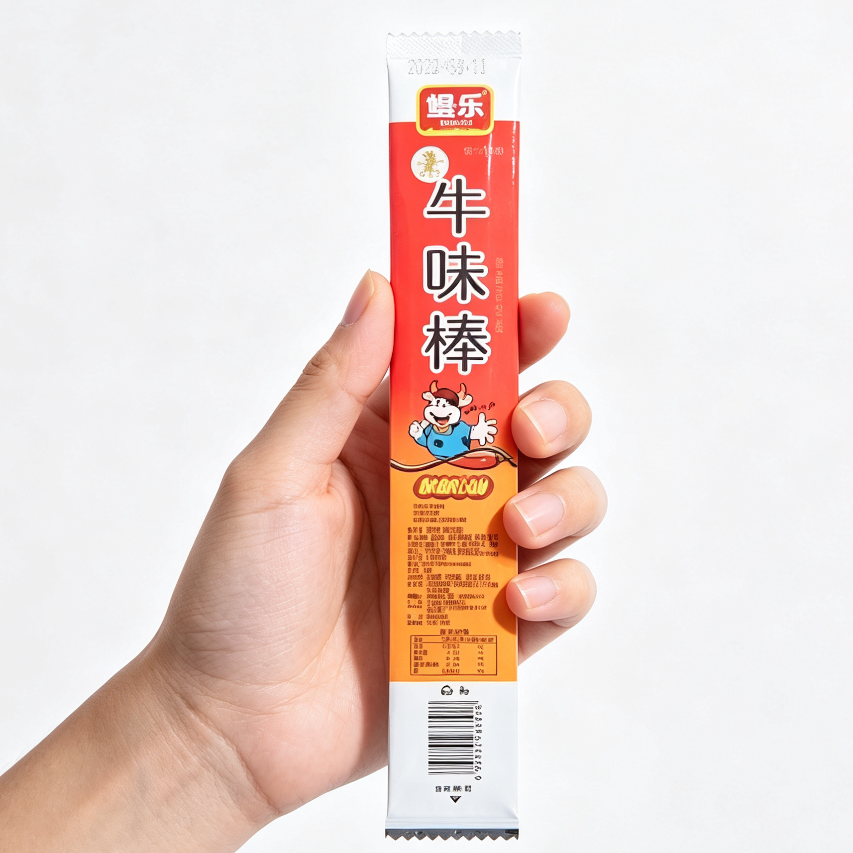 鲲乐超市同款鲲乐超长牛肉味棒鲲乐牛味棒辣条香辣棒麻辣零食