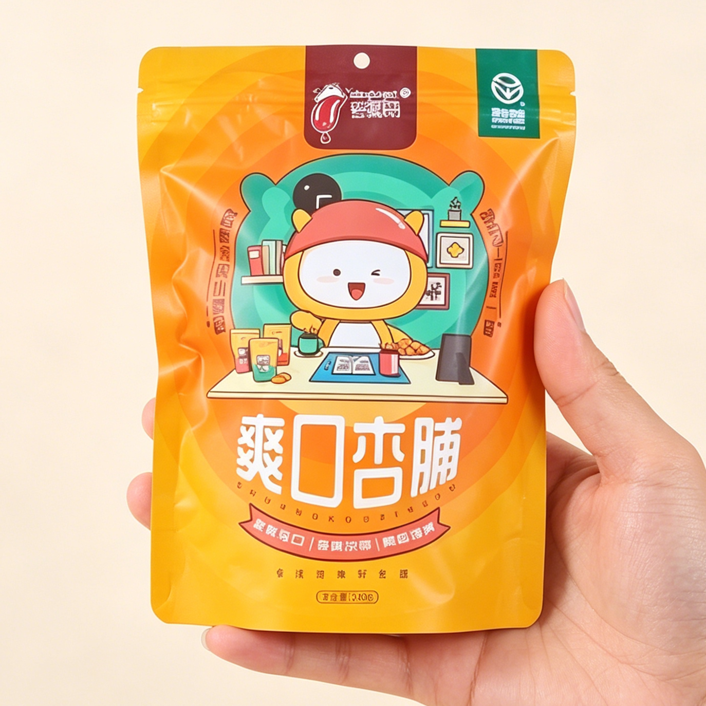 杏得果山西特产阳高杏脯230g袋装酸甜杏肉蜜饯果脯休闲零食小吃
