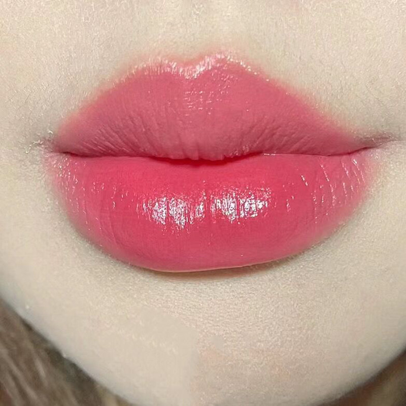 浅玫粉滋润口红新款2024甜妹元气嫩粉淡色系素颜显白网红提升气色