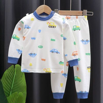 儿童纯棉秋衣秋裤春秋季