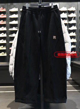 李宁男子运动裤2026春季新款反伍BADFIVE直筒趋势裤卫裤AKLW189